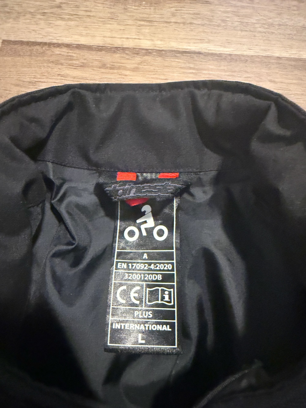 Alpinestars T-SPS Waterproof Jacket Men’s Large Black Motorcycle Riding - Picture 8 of 13